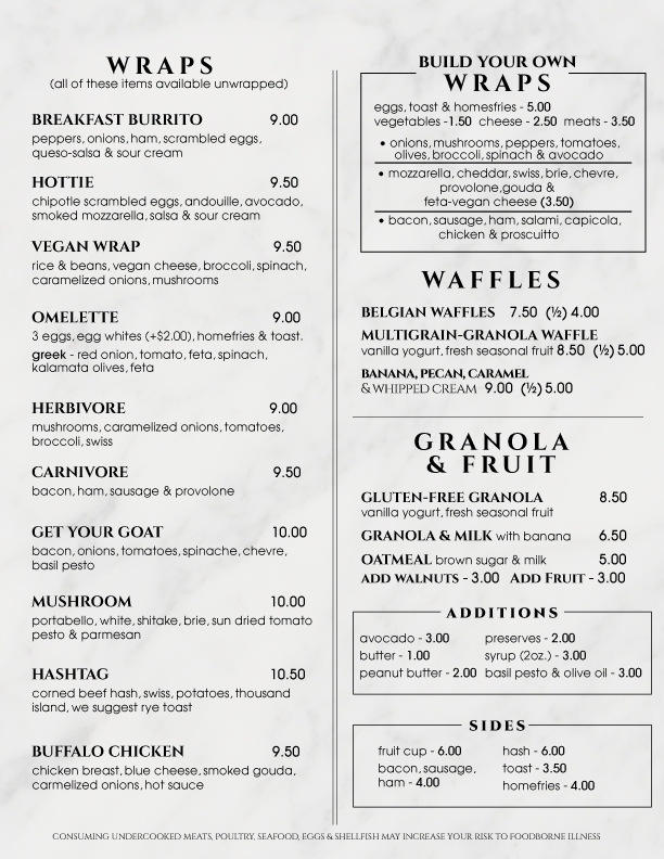 Pittsfield Pizza Cafe Menu Berkshire Mountain Bakery