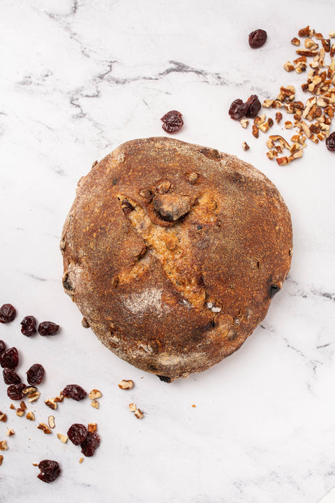 Cherry Pecan Artisan Bread